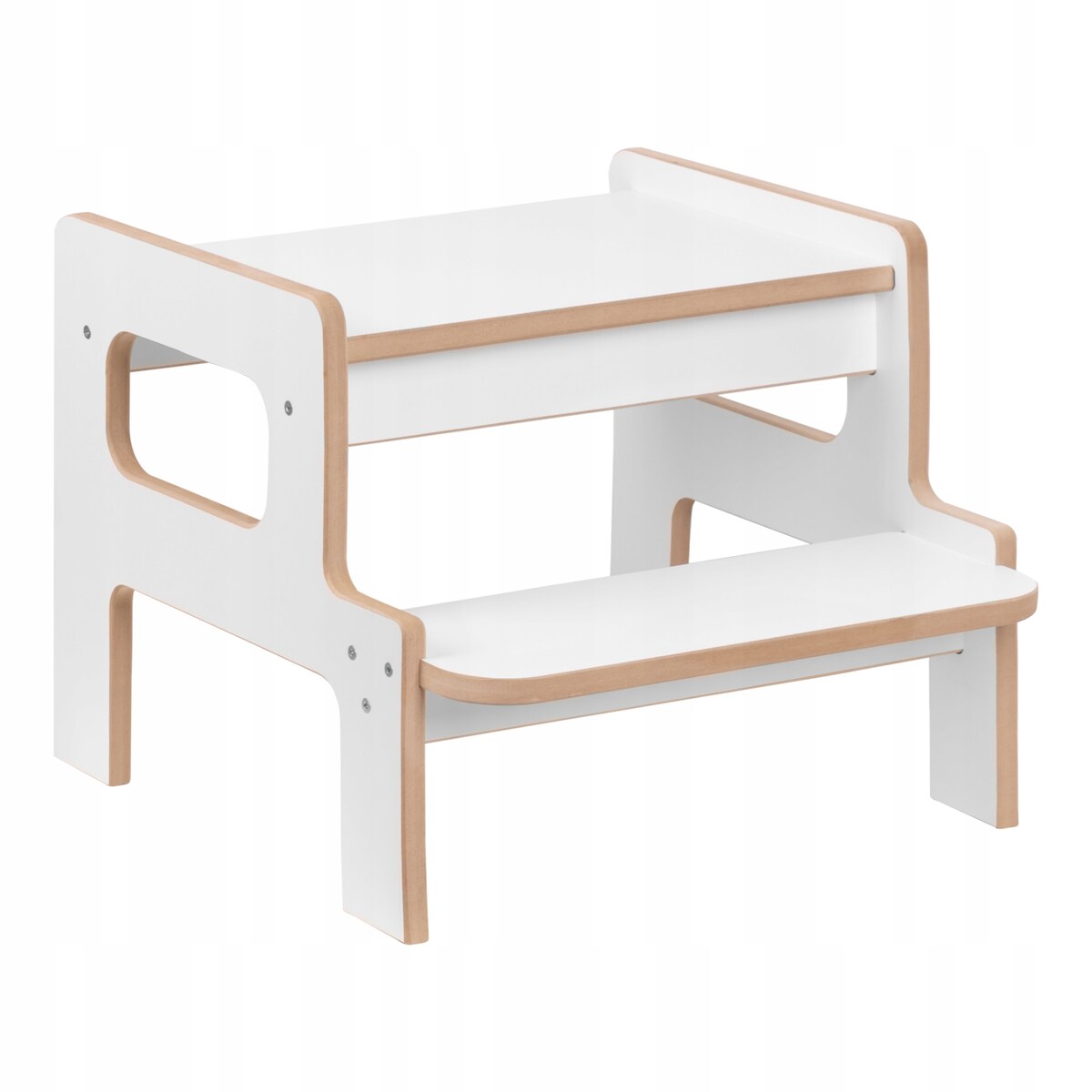 Kitchen Helper Podest Dwustopniowy CERTYFIKOWANY Schodki Dzieci Drewniany