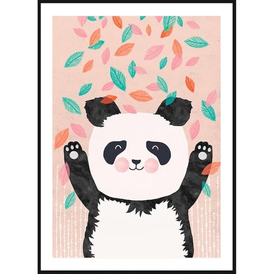 Poster Story, Plakat, Obraz - Panda z Balonem, wymiary 70 x 100 cm