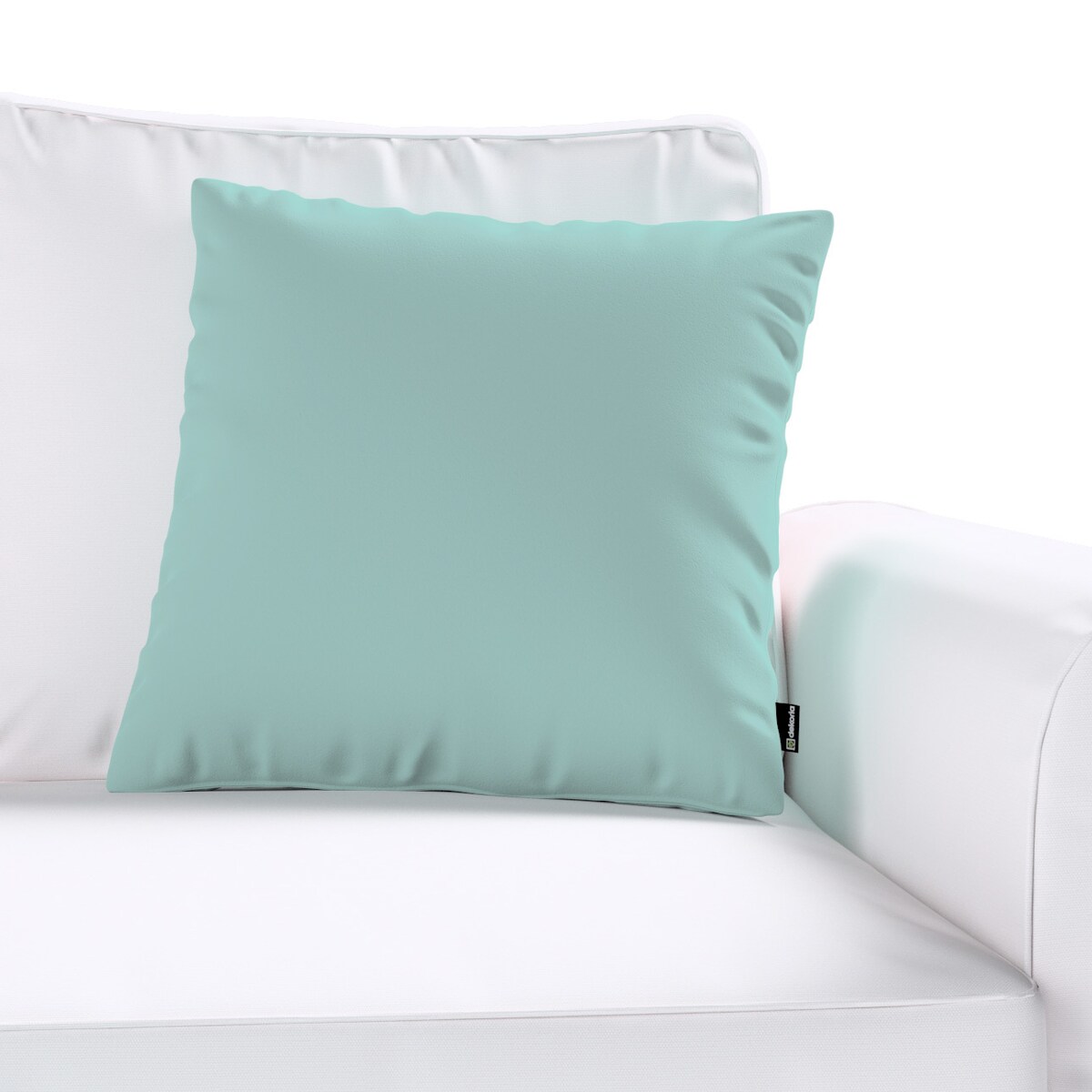 Poszewka Wera na poduszkę 45x45 jasny turkus