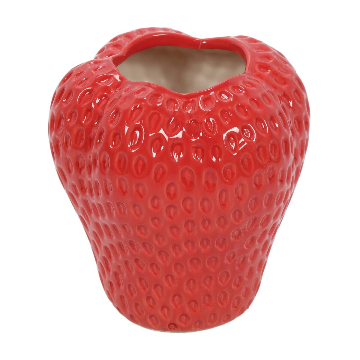 Ceramiczny wazon truskawka MUZ, 16 cm