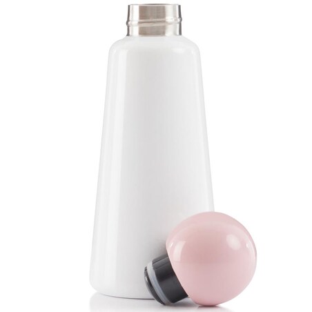 Butelka termiczna biało-różowa Skittle, 500 ml, Lund London
