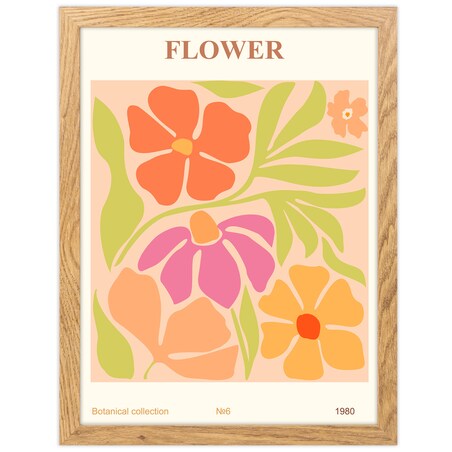 Ramka na zdjęcia 30x40 cm dębowa rama MDF z plexi do powieszenia pion poziom klasyczna prostokątna ramka FRAMAI®