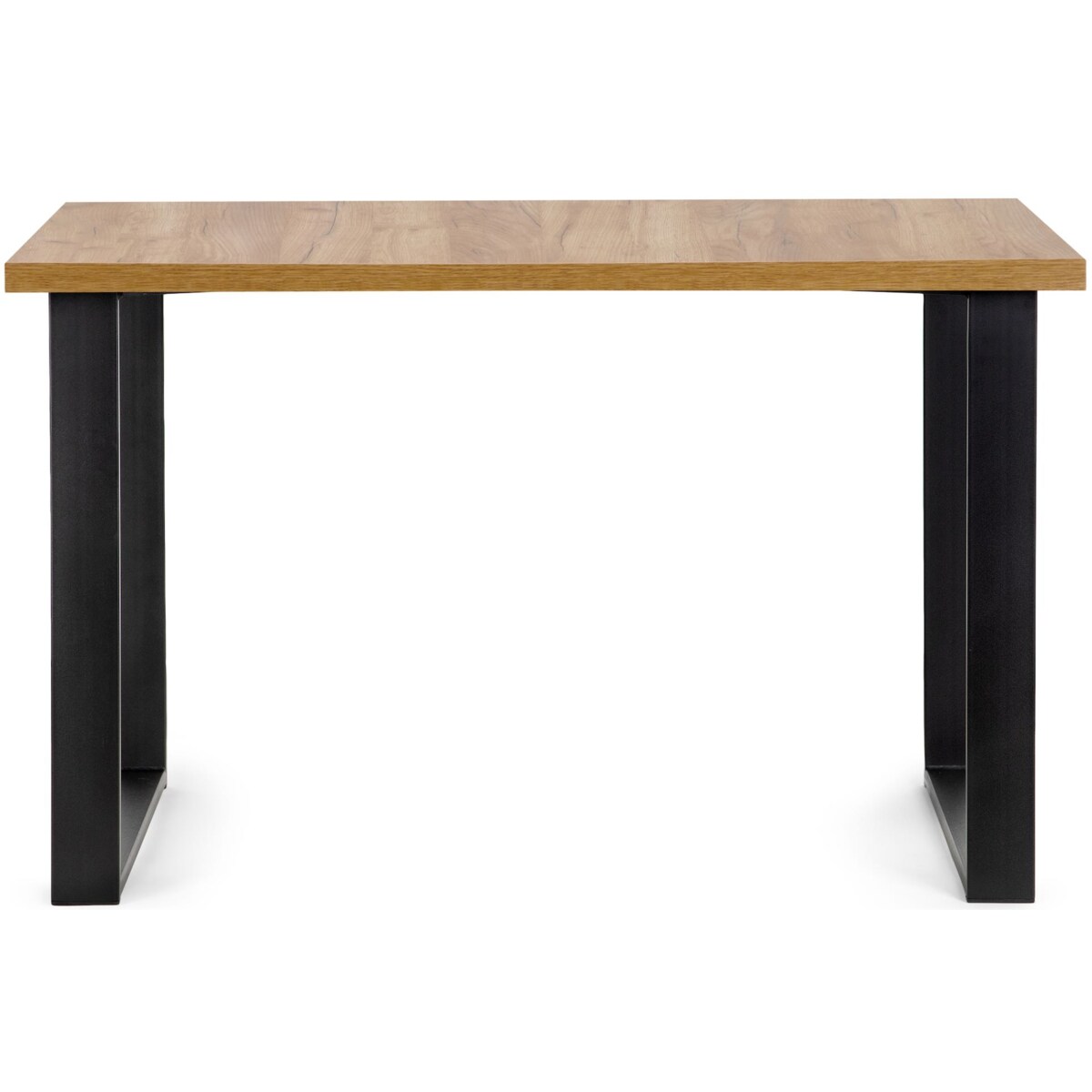 KONSIMO CETO Stół w industrialnym stylu matowy złoty