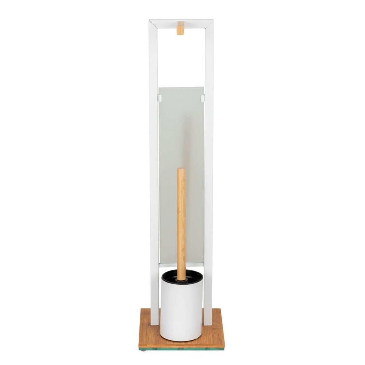 Stojak na papier toaletowy i szczotkę WC RIVALTA, 3w1