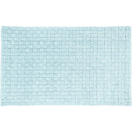 Kleine Wolke Matino ręcznie tkany dywanik łazienkowy 70x120 cm jasny beż nić szenilowa