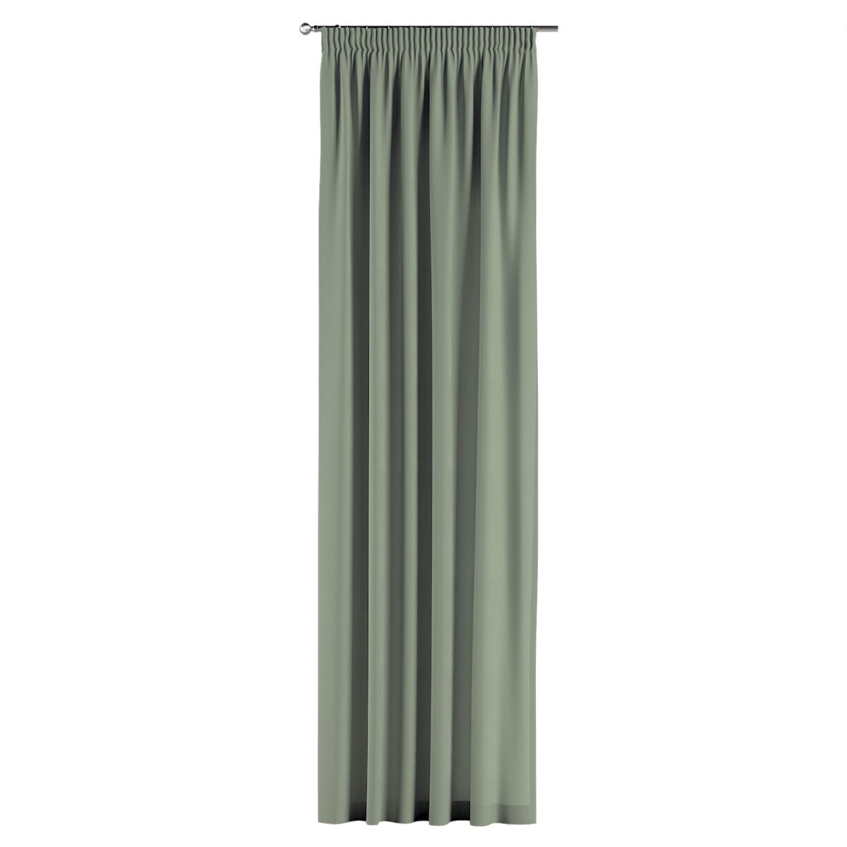 Zasłona na taśmie marszczącej 1 szt. 130x245 szałwiowy