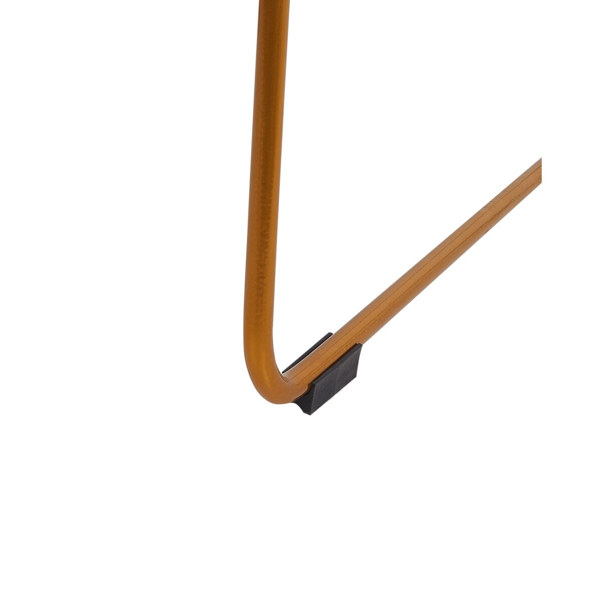 Zestaw 2 krzeseł do jadalni PENSACOLA Metal Złoty