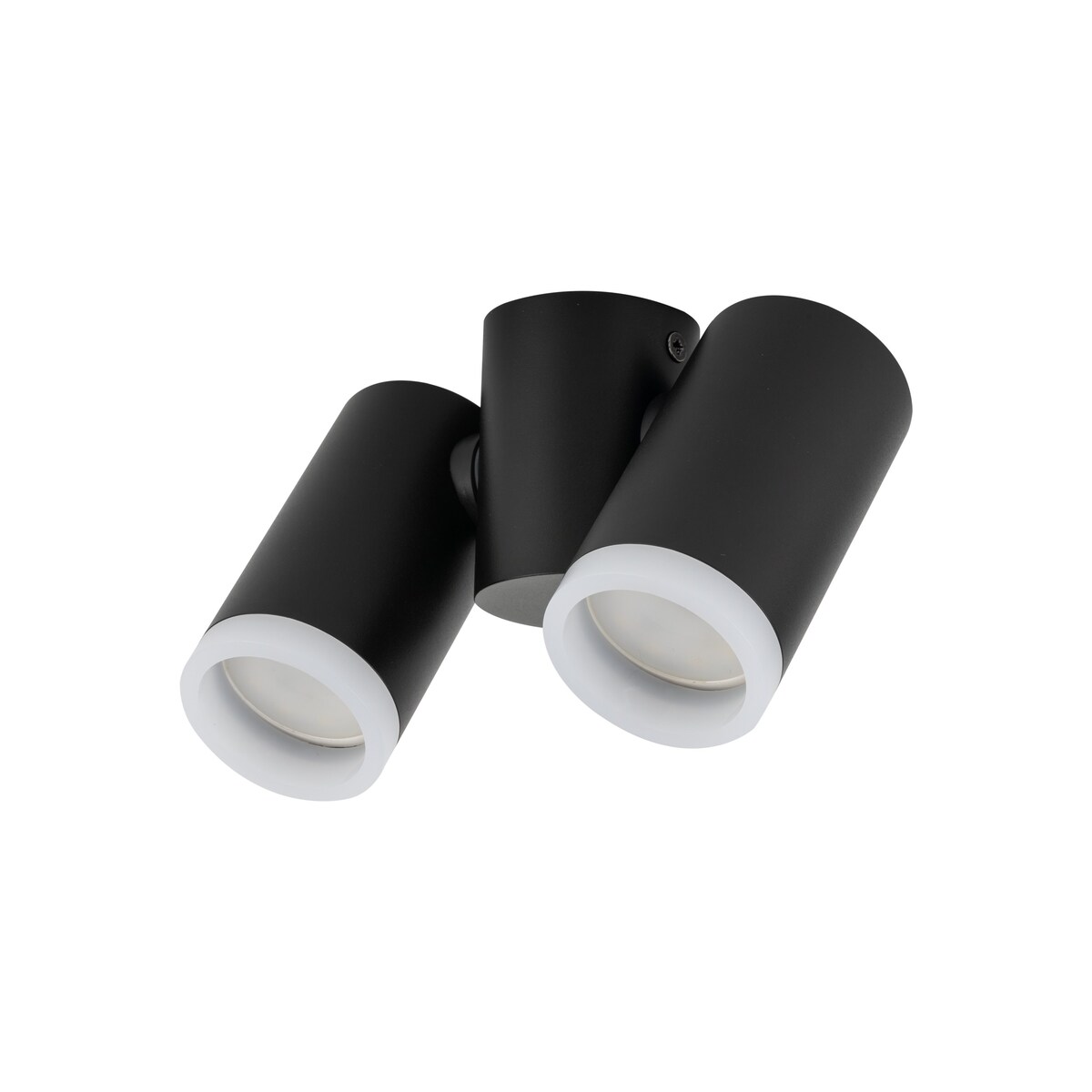 Lampa sufitowa spot JET BLACK 2xGU10 czarna regulowane reflektory TK Lighting 4539