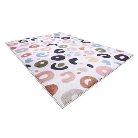 Dywan FUN Spots dla dzieci, plamki krem 120x170 cm