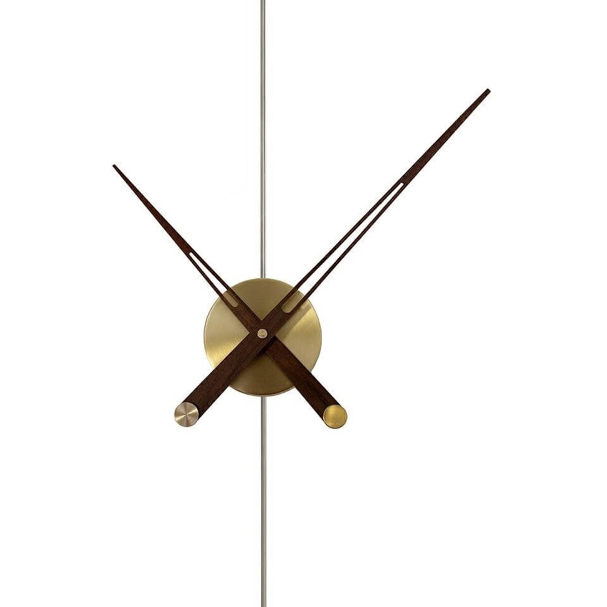 Ścienny zegar Doble Ring DW8211-60 metalowy mosiądz, King Home