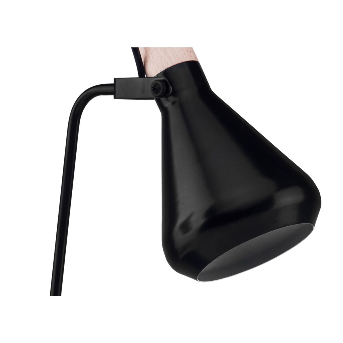 KONSIMO CORTODI Lampa biurkowa kolor czarny