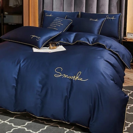 Pościel mikrofibra z haftem 160x200 cm