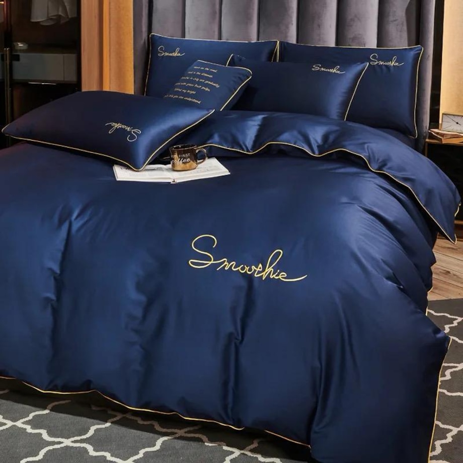 Pościel mikrofibra z haftem 160x200 cm