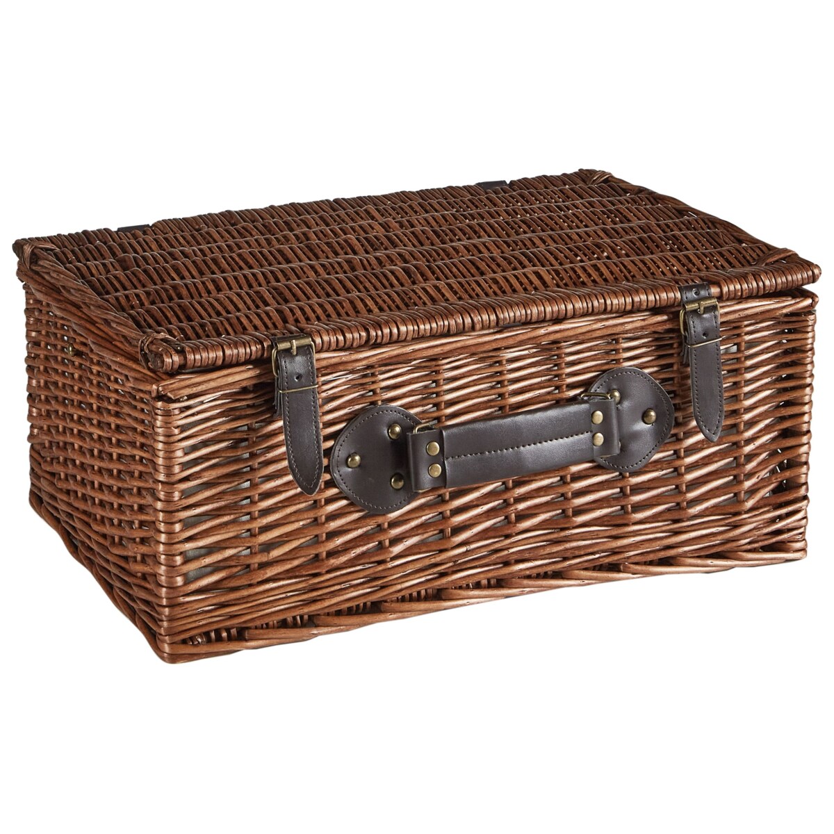 Kosz piknikowy PRUNEAU Plecionka Brązowy
