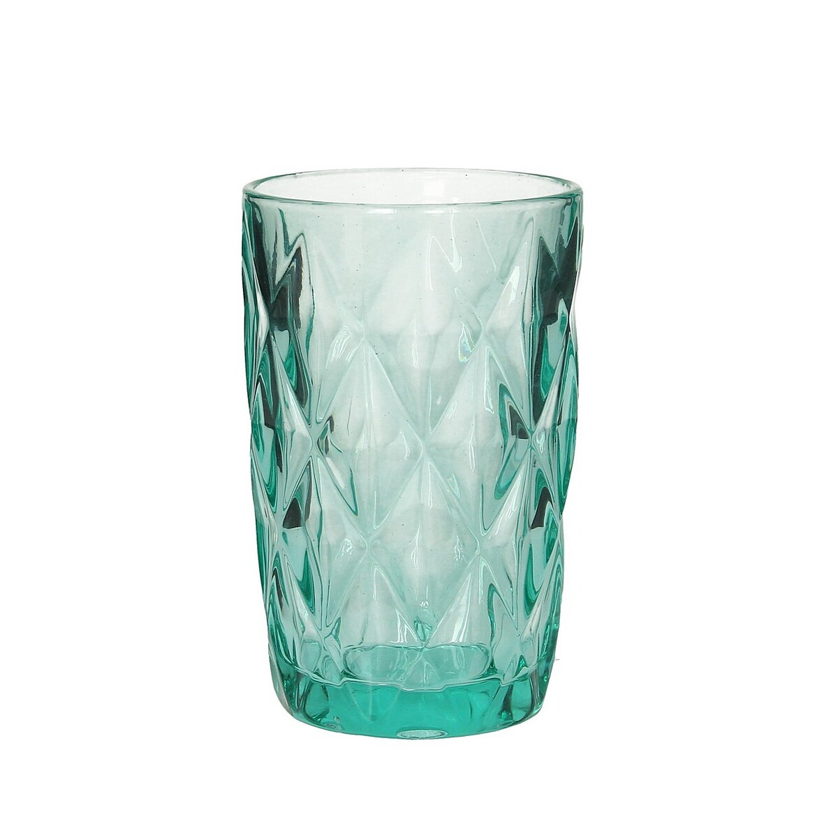 Szklanka Basic Turquoise 350ml, ⌀8 x 12,5cm