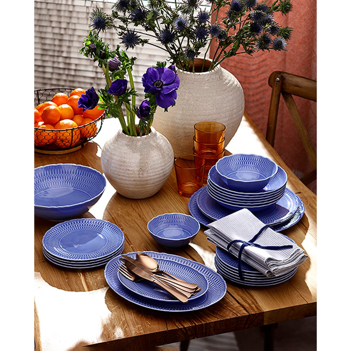 Salaterka 26 cm Sofia Szafirowa LB03