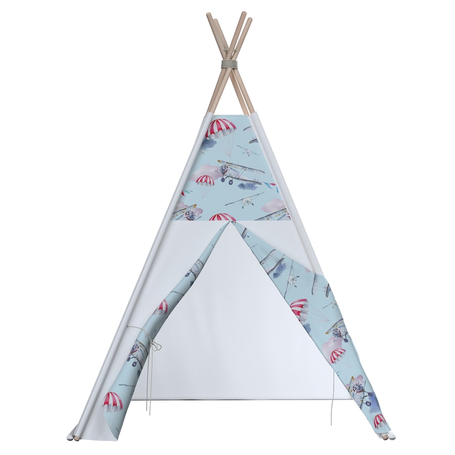 Tipi, niebiesko-różowy, 110 x 110 x 155 cm, Magic Collection