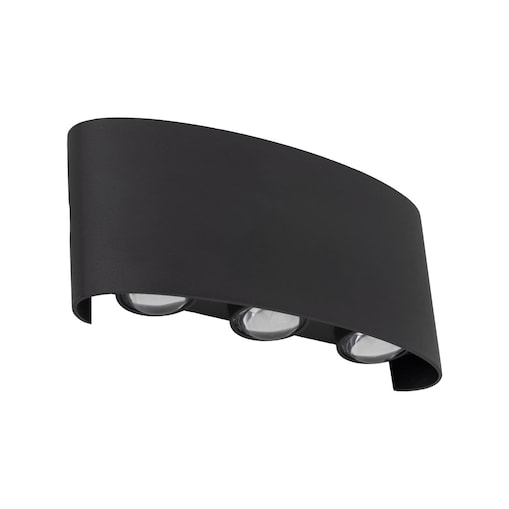 Oprawa natynkowa ścienna LED 1W IP54 ARROW Black 18181 TK Lighting czarna zewnętrzna elewacyjna 230V