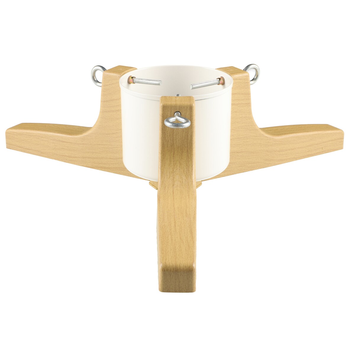 Stojak choinkowy z imitacją drewna, 62 cm, zbiornik 2,2 l