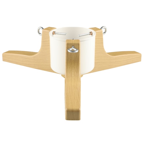 Stojak choinkowy z imitacją drewna, 62 cm, zbiornik 2,2 l