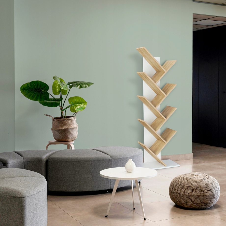 Regał na książki JUMI wąski otwarty boho