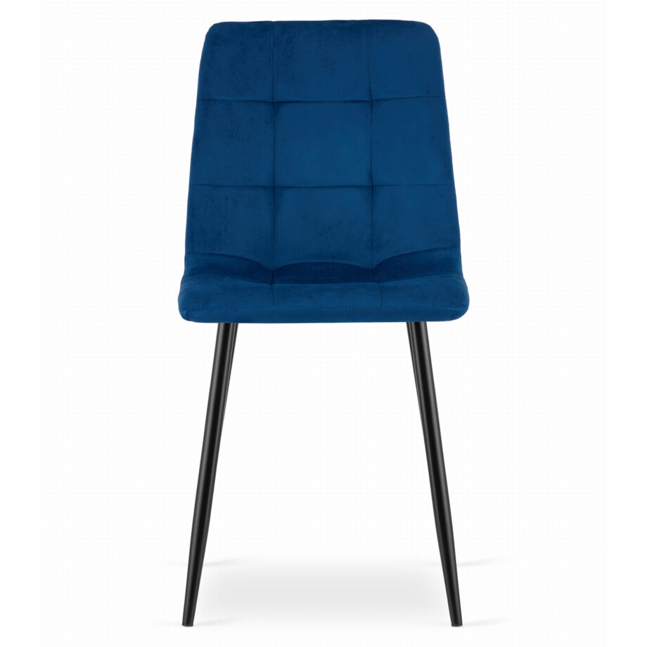 Krzesło Do Jadalni Kuchni Salonu Kara - Granat Aksamit