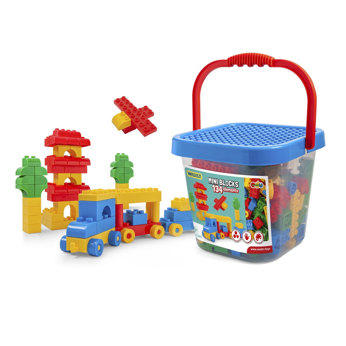 Mini Blocks klocki wielkie wiadro