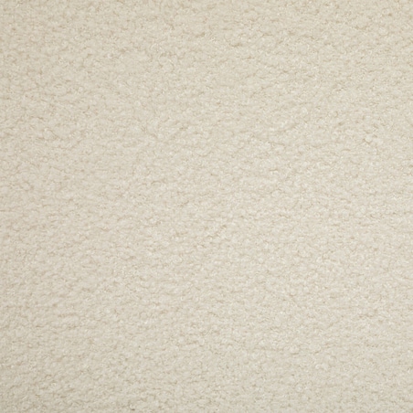 Fotel bujany OLMETO, bouclé z drewnianymi nogami