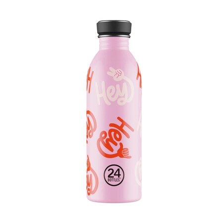24BOTTLES URBAN BOTTLE butelka na wodę 500 ml, Hey! Pink