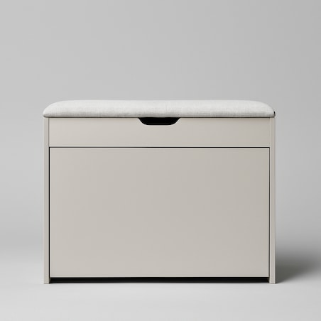 Szafka na buty z siedziskiem i wysuwanymi półkami VAULT, 57 x 30 x 53 cm