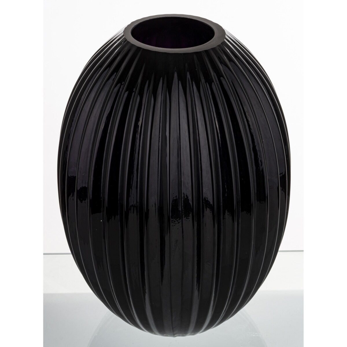 Wazon szklany 30x20x20 cm prążkowany KADO-2 wydłużony