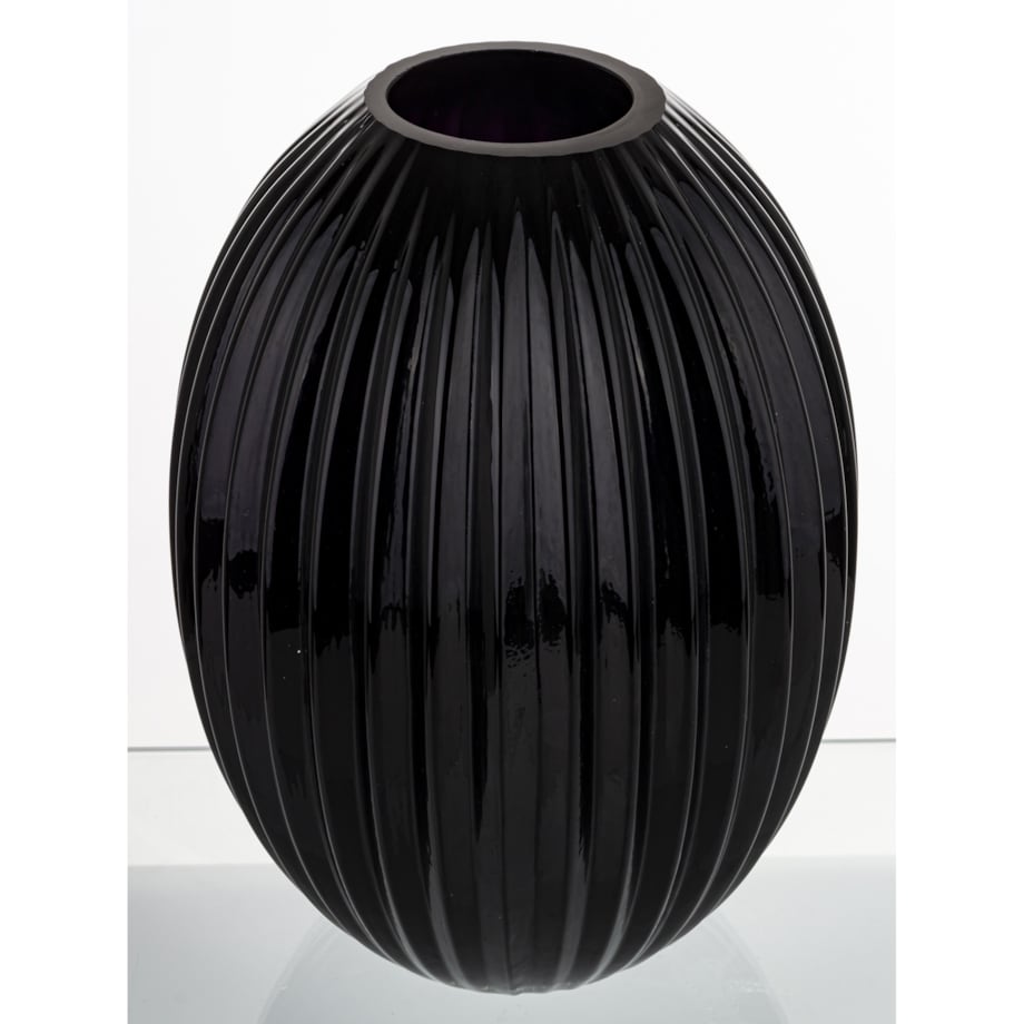 Wazon szklany 30x20x20 cm prążkowany KADO-2 wydłużony