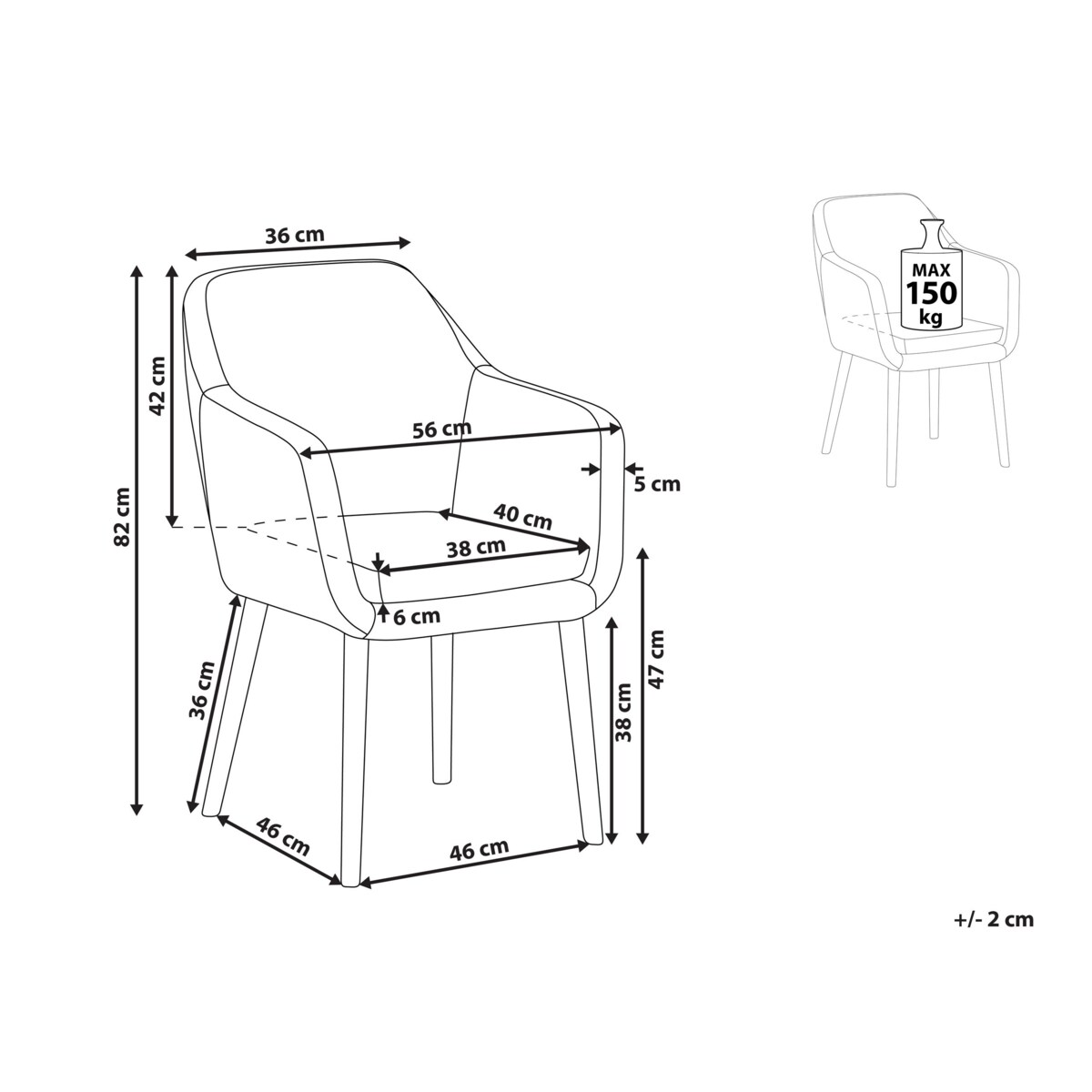 Krzesło do jadalni welurowe beżowoszare YORKVILLE II