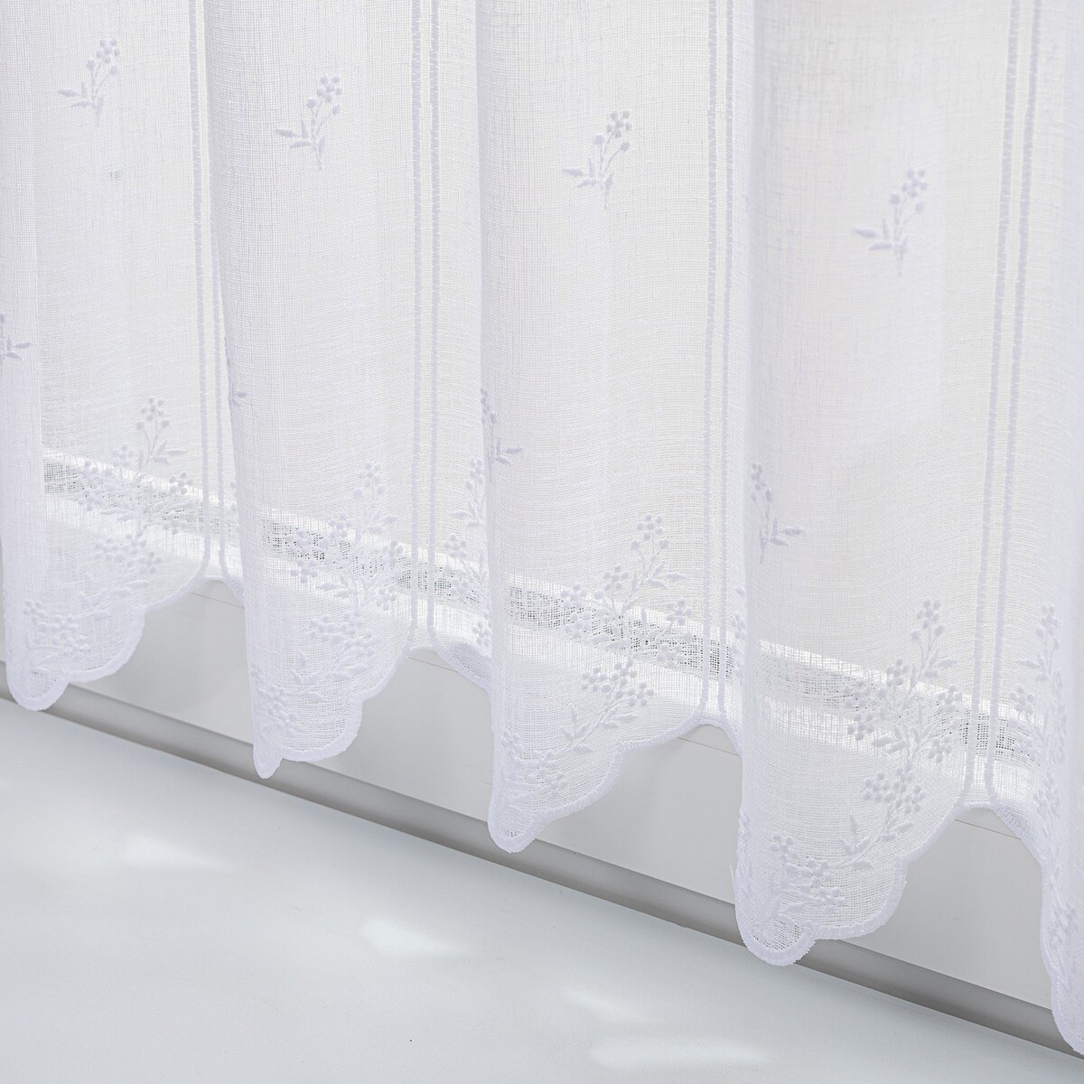 Zazdrostka żakardowa Floral wys. 60 cm na metry 60x0