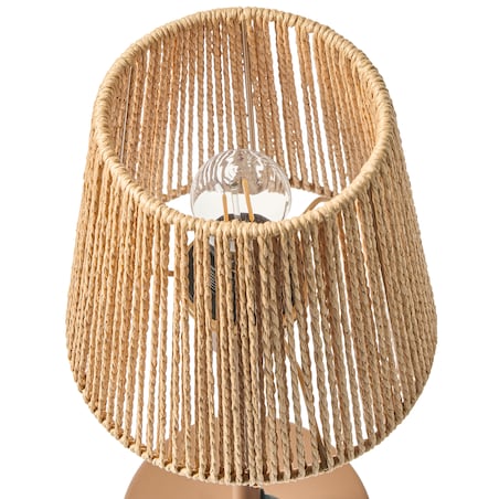Lampa stołowa HANGER Metal Brązowy