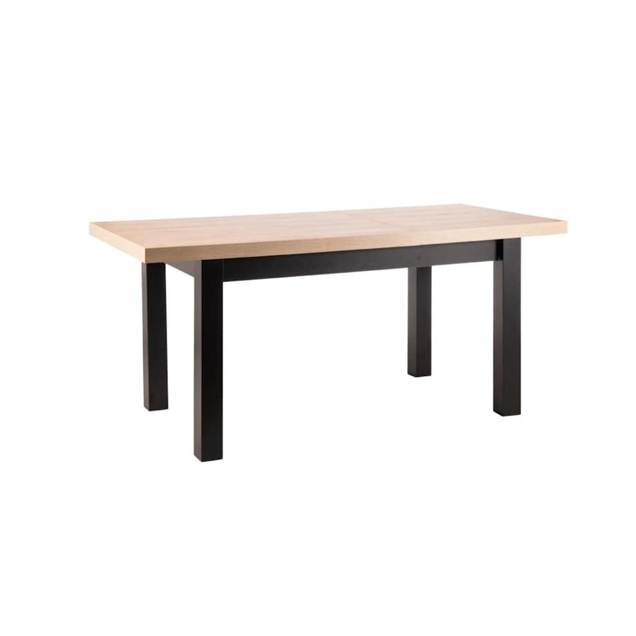 Stół rozkładany PRESTO 140(218)x80 dąb artisan/czarny