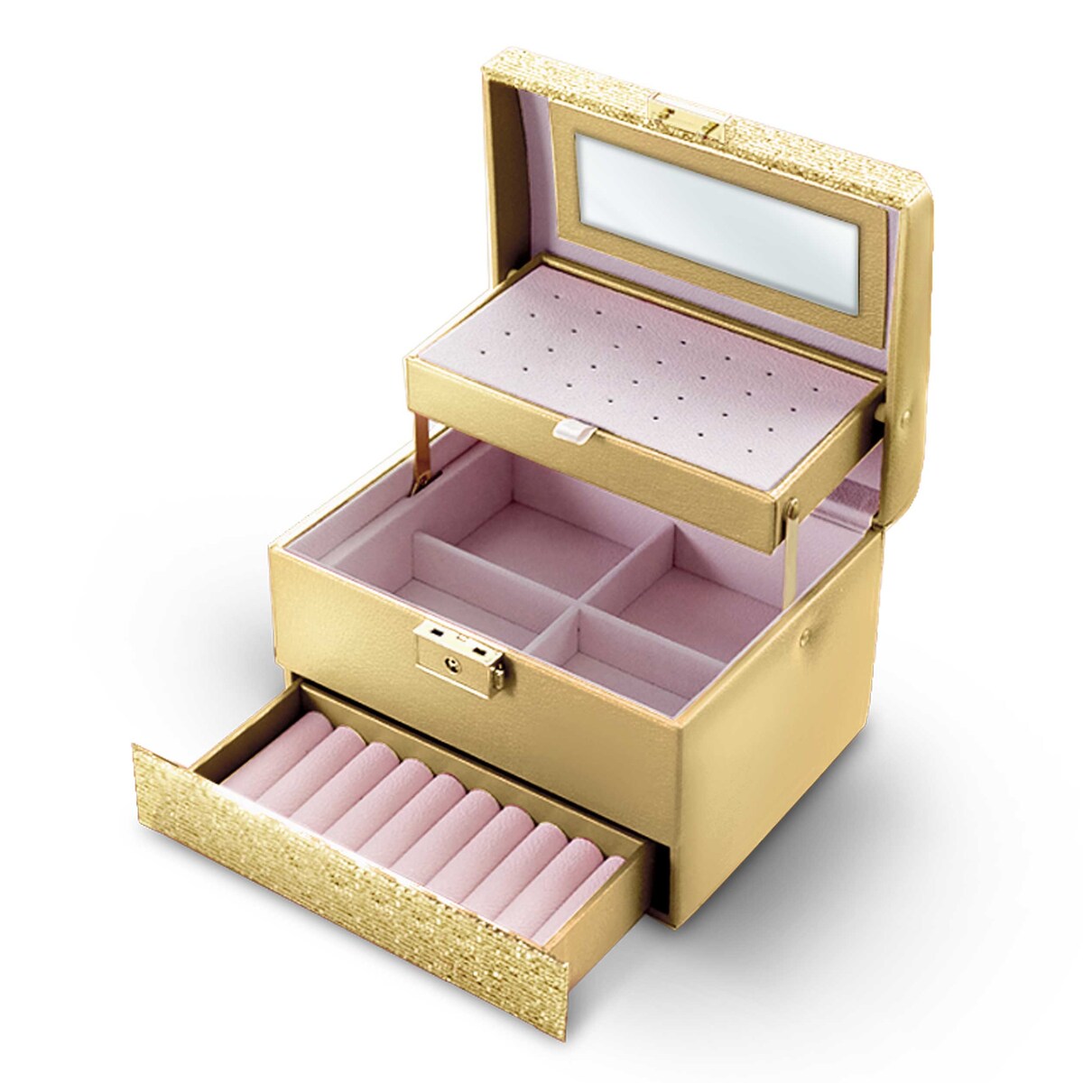 Szkatułka na biżuterię skrzynka pudełko kuferek Massido