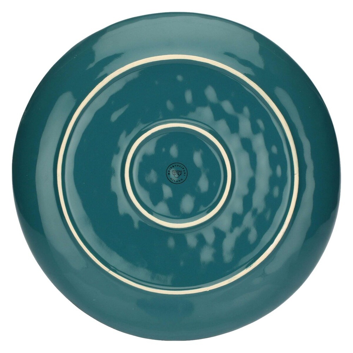 Zestaw 2 półmisków okrągłych Concerto Ottanio - Niebiesko-zielony, 32 cm