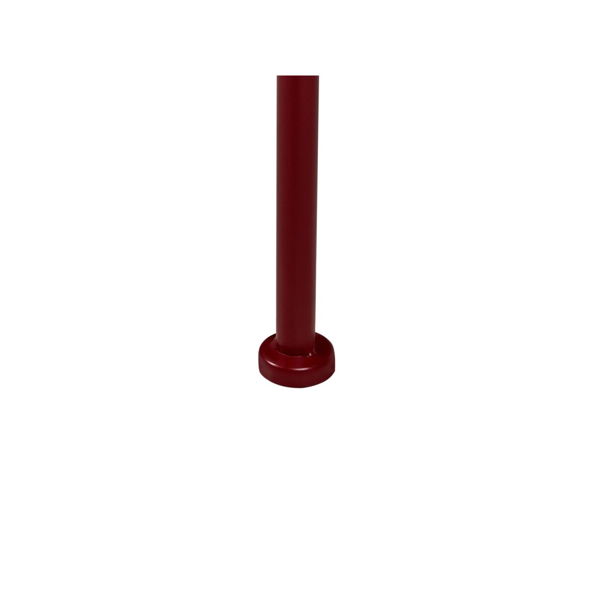 Ławka ogrodowa CAVINIA 125 cm Metal Burgundowy
