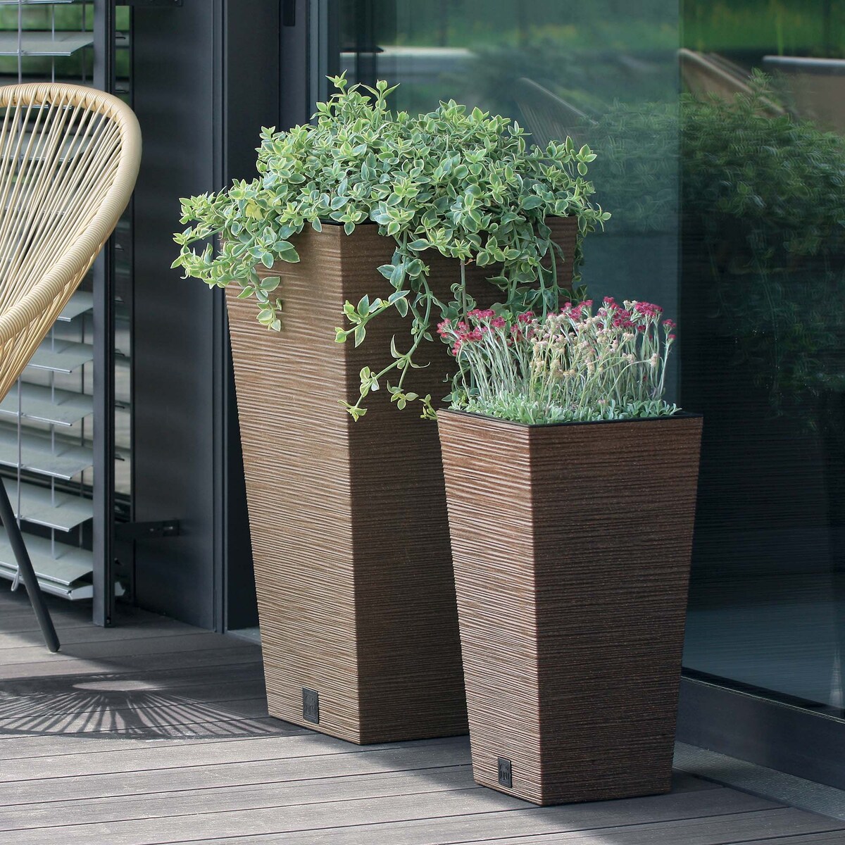 Donica Ogrodowa Do Domu Na Taras Ogród Wysoka 45Cm