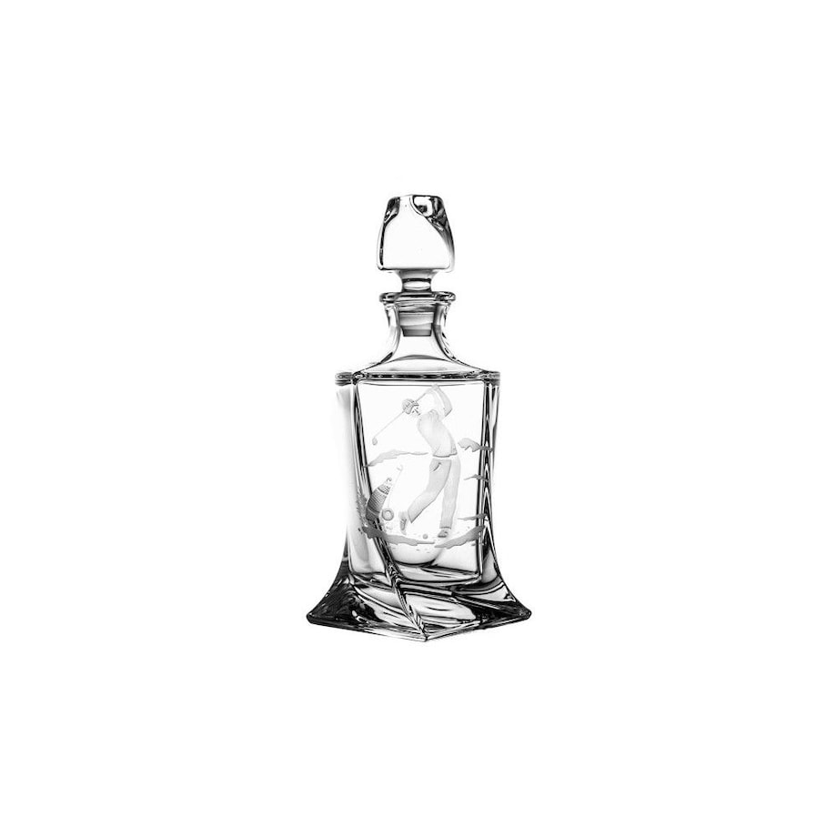 Crystal Julia karafka do whisky motyw golfisty 10163JULIA