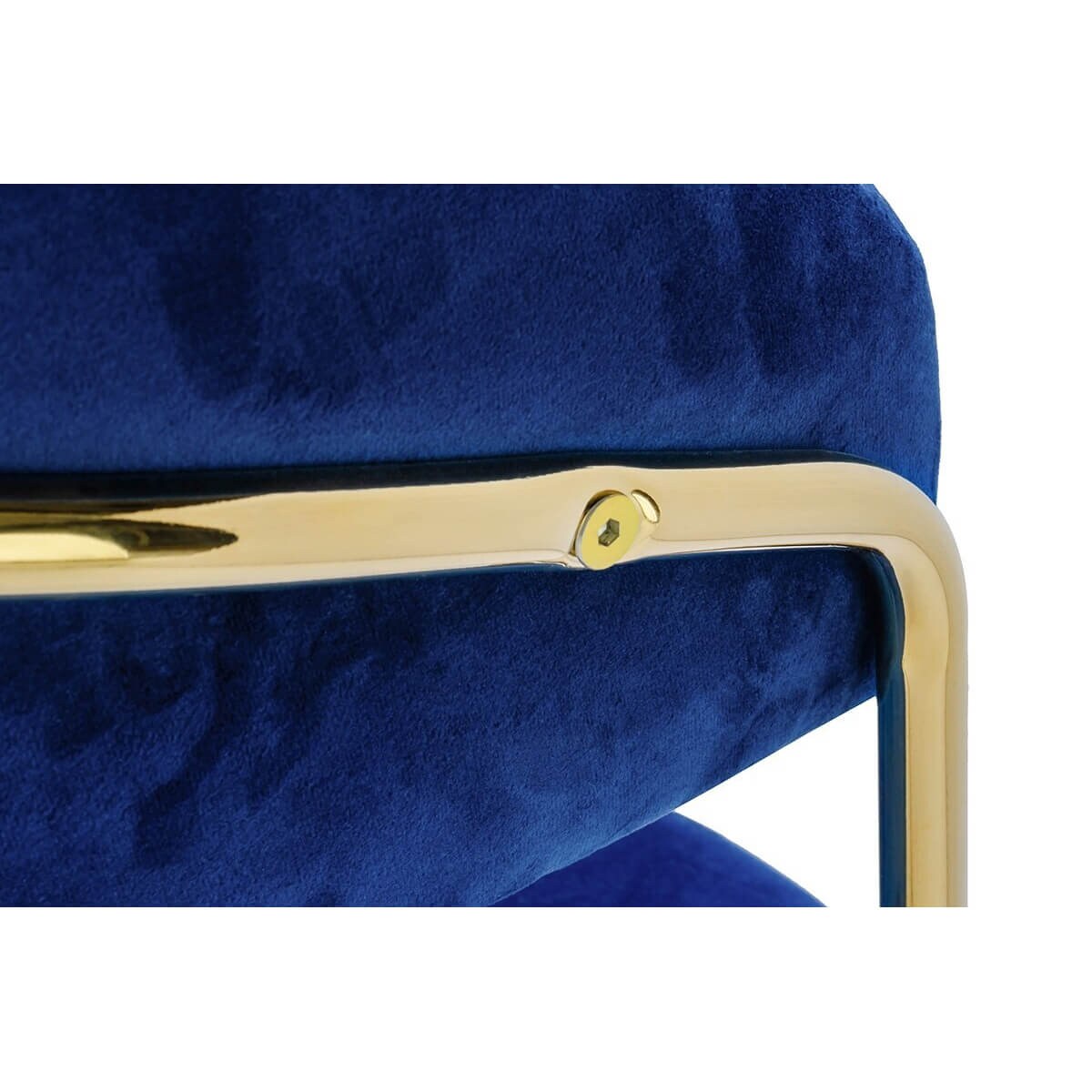 Hoker kuchenny Margo KH1201100129.64 King Home welurowy ciemnoniebieski