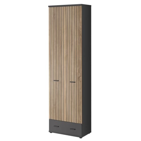 Szafa MARCO antracyt/dąb artisan