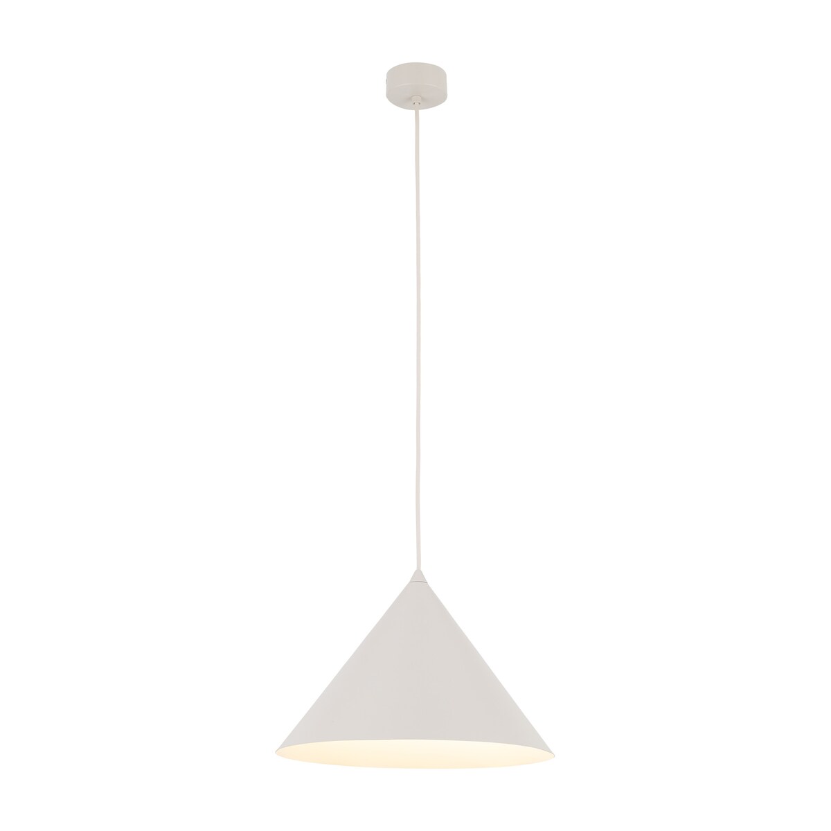 Lampa wisząca TK Lighting CONO L 11381 kaszmir/beżowa E27 loft nowoczesna regulowana wysokość 33,5 cm