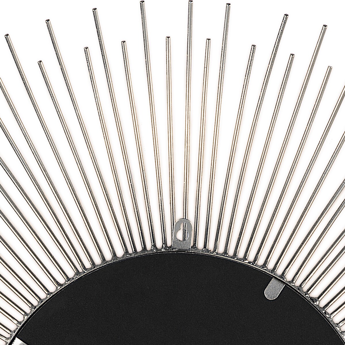 Lustro ścienne CILLY 80 cm 80 cm Metal Srebrny