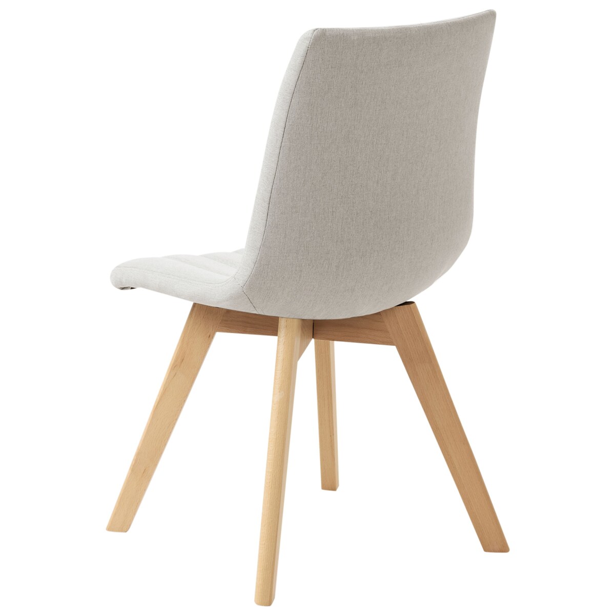 Zestaw 2 krzeseł do jadalni CALGARY II Jasnoszary