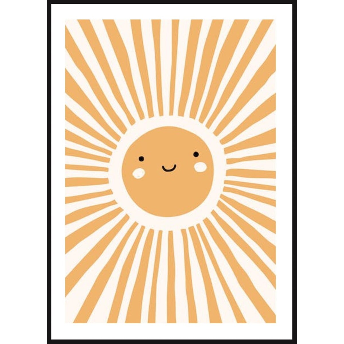 Poster Story, Plakat, Obraz - Radosne Słońce, wymiary 70 x 100 cm