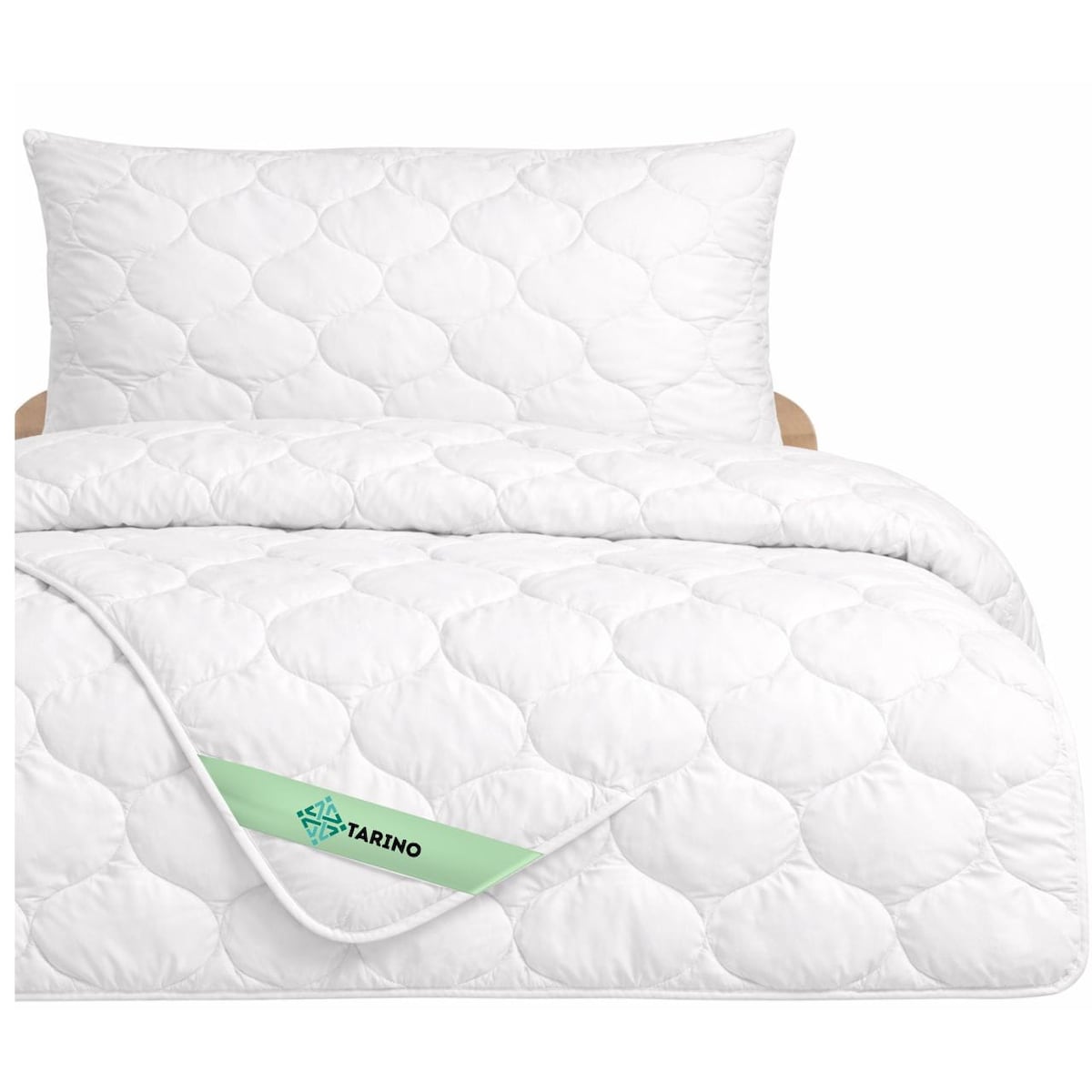 Kołdra całoroczna antyalergiczna 140x200 + poduszka 70x80 zestaw zimowa Polski producent