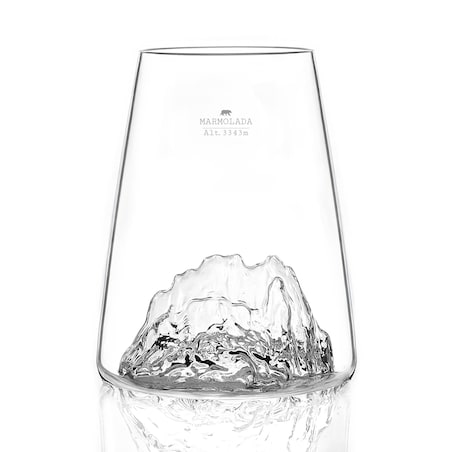 Szklanka Long Drink - Topographic - Marmolada