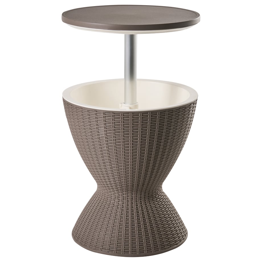 Barek ogrodowy z funkcją chłodzenia AISA 49 cm 49 cm Imitacja drewna Brązowy